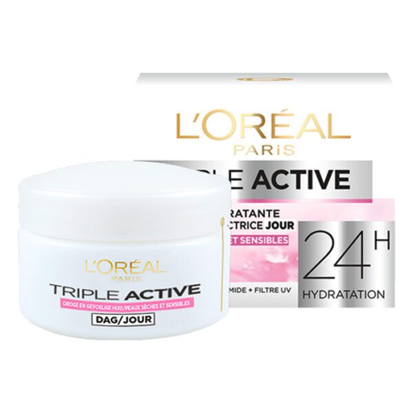 L’ORÉAL TRIPLE ACTIVE CRÈME DE JOUR PEAUX SÈCHES ET SENSIBLES 50ML