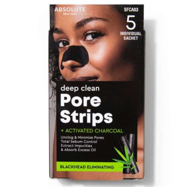Patchs purifiants au charbon Absolute : éliminent points noirs et impuretés. 5 traitements pour une peau nette, douce et purifiée en quelques minutes.
