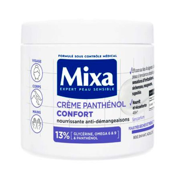 Mixa Crème Panthénol Confort Nourrissante Anti-Démangeaisons